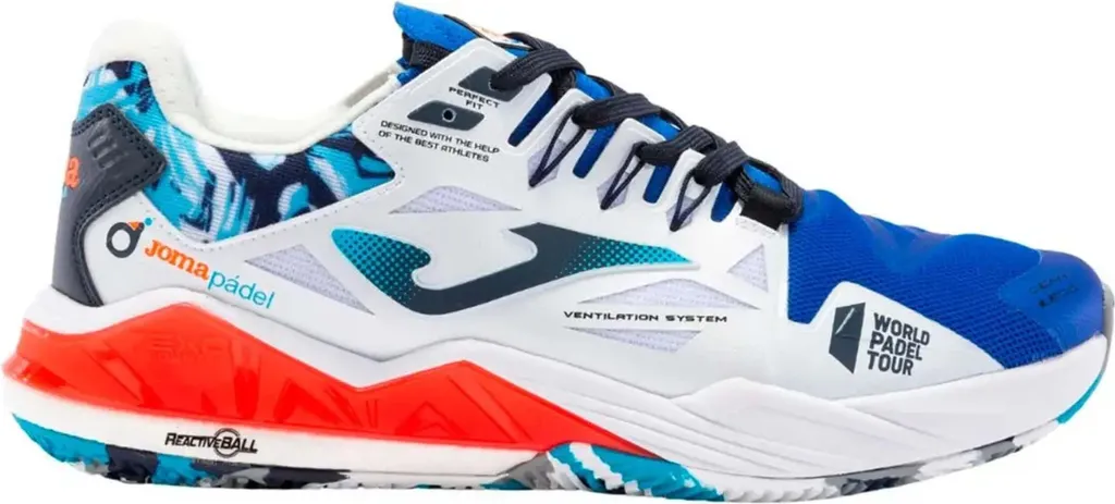 Chaussures de Padel pour Compétition Joma Blanc - Taille 40 Confortable
