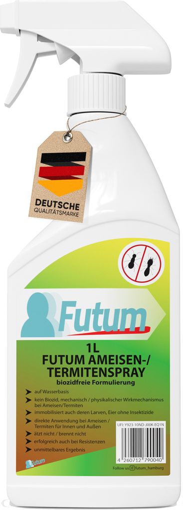 Futum 1L Ameisenspray biozidfreies Ameisenmittel gegen Produktbild 