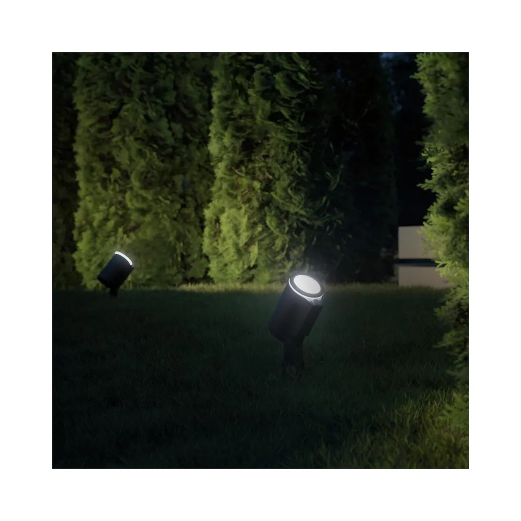 Projecteur extérieur Bluetooth Steinel Spot Garden Sensor Connect Noir LED