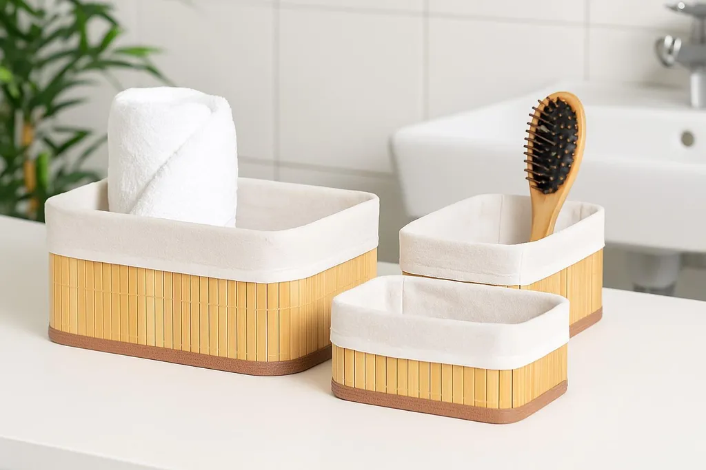Organizer Cosmetici Bagno 3 Misure - Design Trasparente Premium - 4