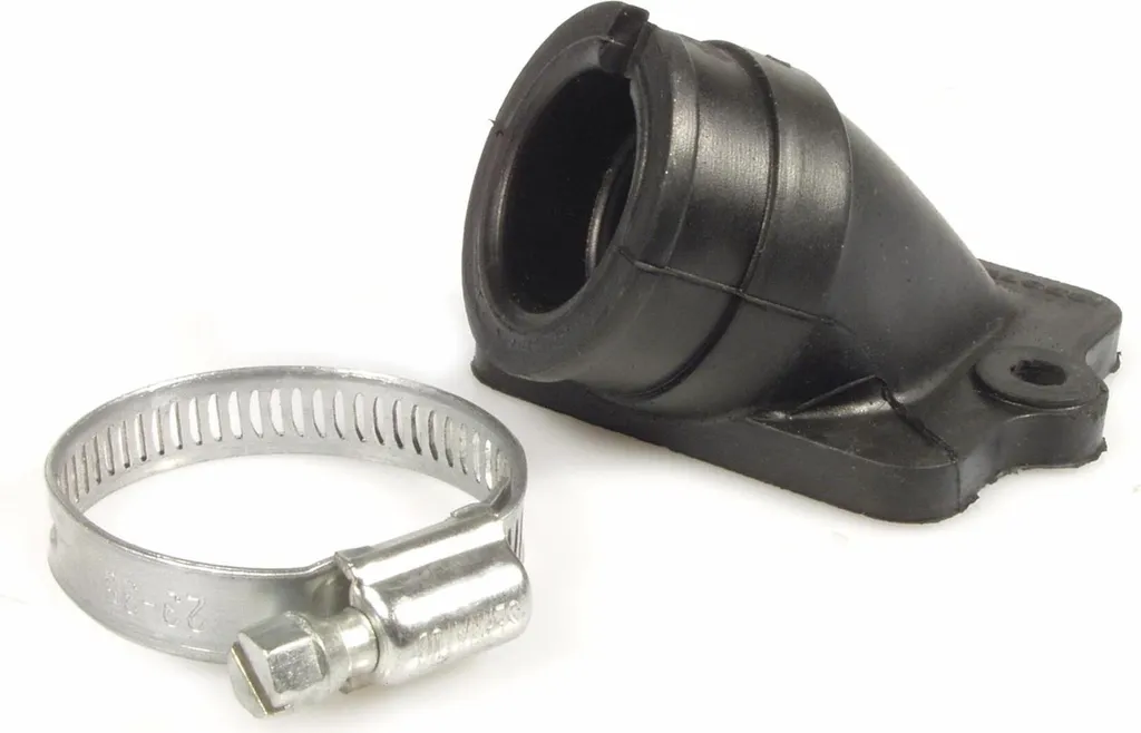Tubulure d'admission 20,5/23mm flexible et résistante par Malossi