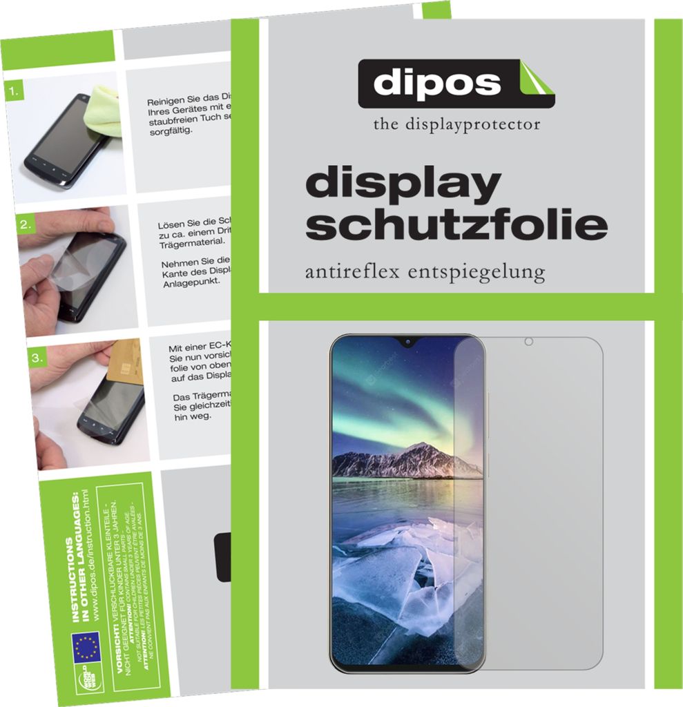 1x Schutzfolie für Cubot X20 Pro matt Displayschutzfolie Folie Display Schutz dipos