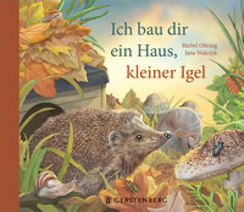 Livre Ich bau dir ein Haus, kleiner Igel pour le rituel du coucher