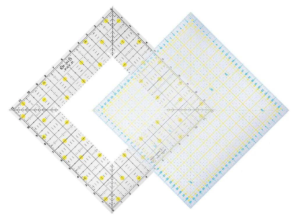 Kit de traçage patchwork pour couture créative et broderie tissu