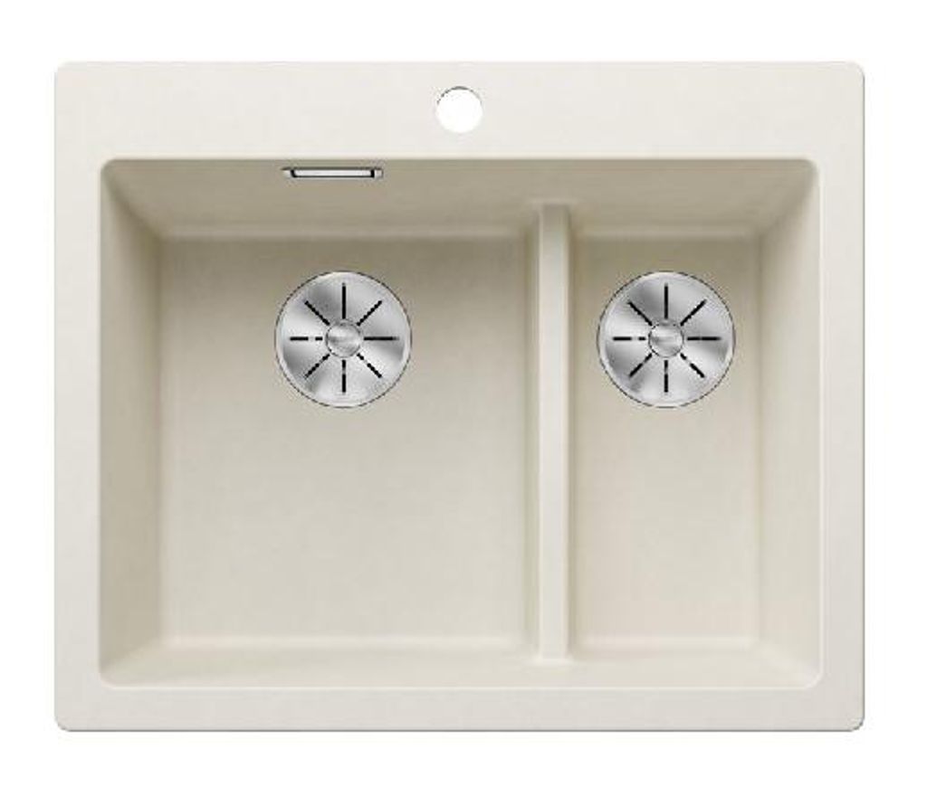 Spüle Blanco PLEON 6 Split 61,5 x 51 cm softweiß 527139