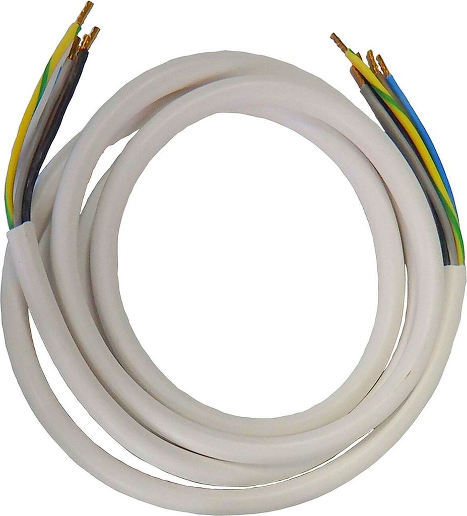 POLLMANN Herdanschlussleitung 2m 5x2,5qmm PVC ws Produktbild 