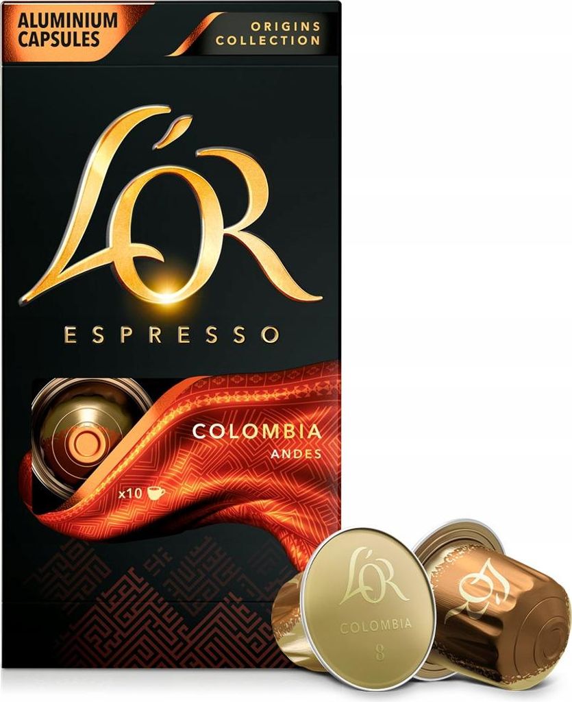 L'Or Pure Origins Espresso Colombia | 10 Nespresso® komp. Produktbild 