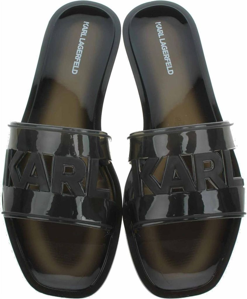 Karl Lagerfeld Women's Beach KL80005T V00 Schwarz Gummi 37