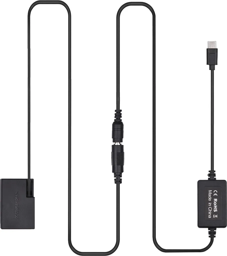 Adattatore DR-E18 USB-C PD per Canon 750D 800D SL2 | Prezzo Promo