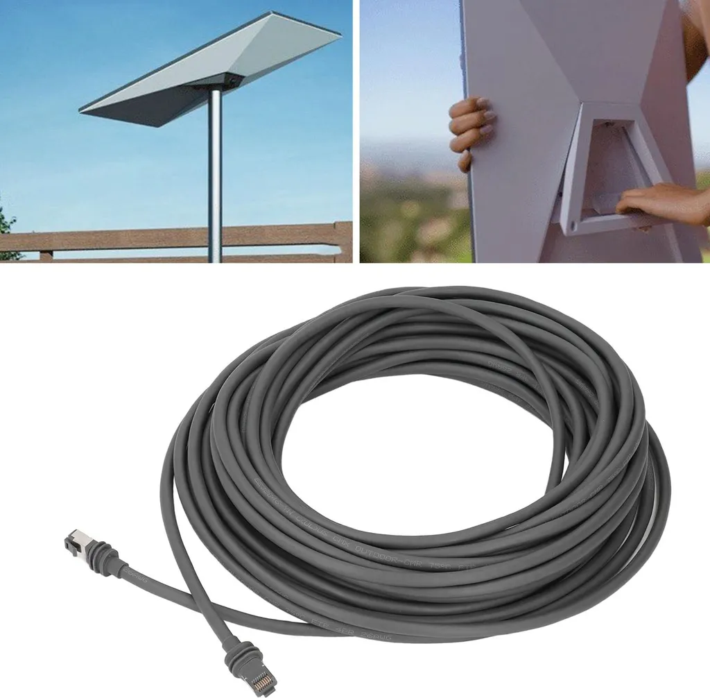 Câble satellite rectangulaire pour antenne génération 3 de 9m - 11