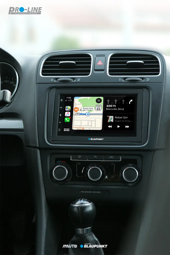 Moniceiver 2 DIN Blaupunkt Mannheim 600 DAB+ : CarPlay et Android Auto - 8