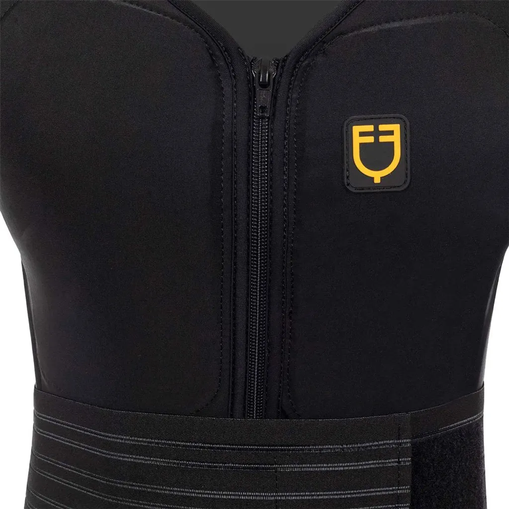 Protection de Dos Equestro pour Concours et Entraînement Noir Niveau 2