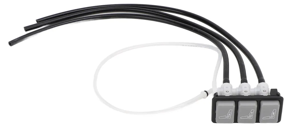 Valve de soutien lombaire 29074?02 3 boutons pour MAN TGX, tuyau 350mm