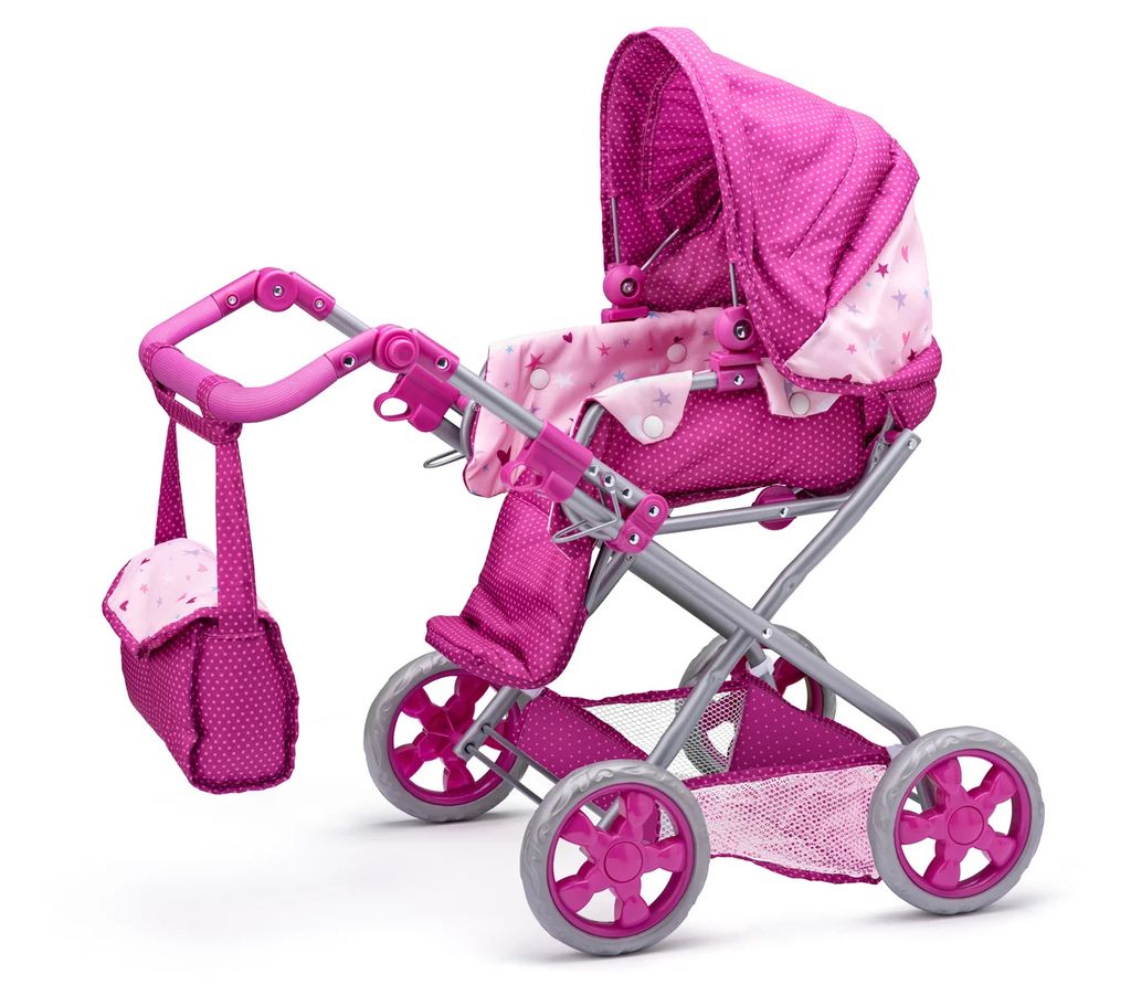 Woody Puppenwagen Einhorn 91509 Produktbild 2