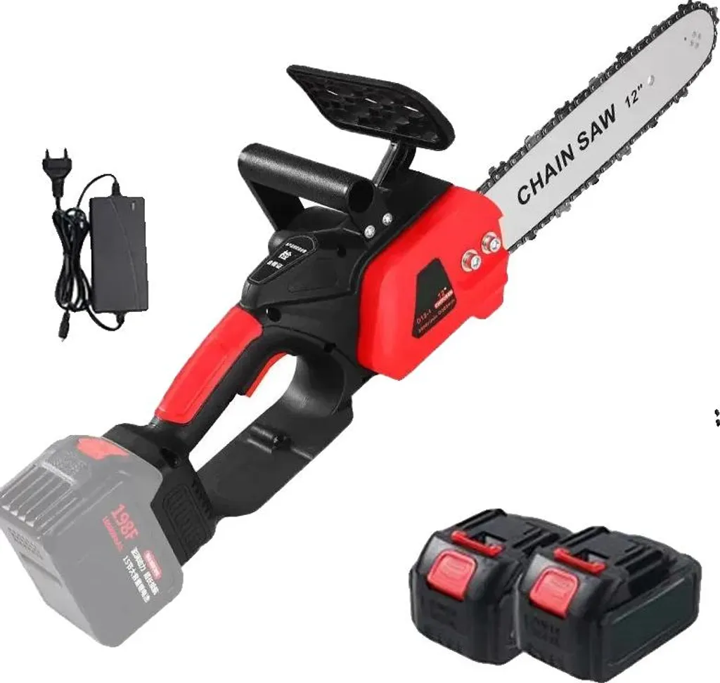 Specifiche Motosega Elettrica 21V: Sistema a Doppia Batteria Litio