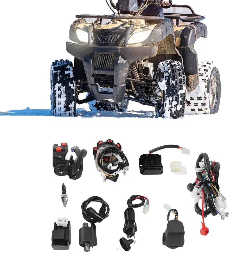 Câblage électrique pour réparation quad 125 à 250 cm³ coloris noir