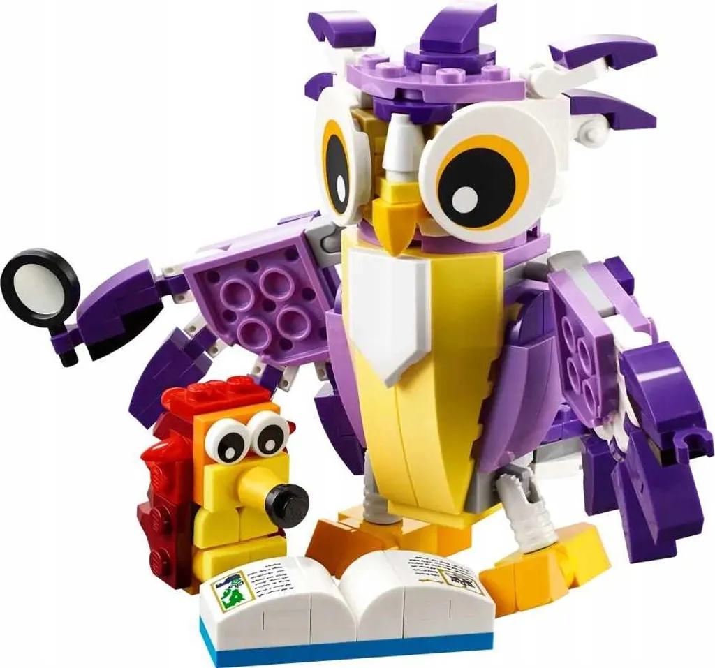LEGO 31125 Creator : 3 créatures de la forêt articulées pour jouer