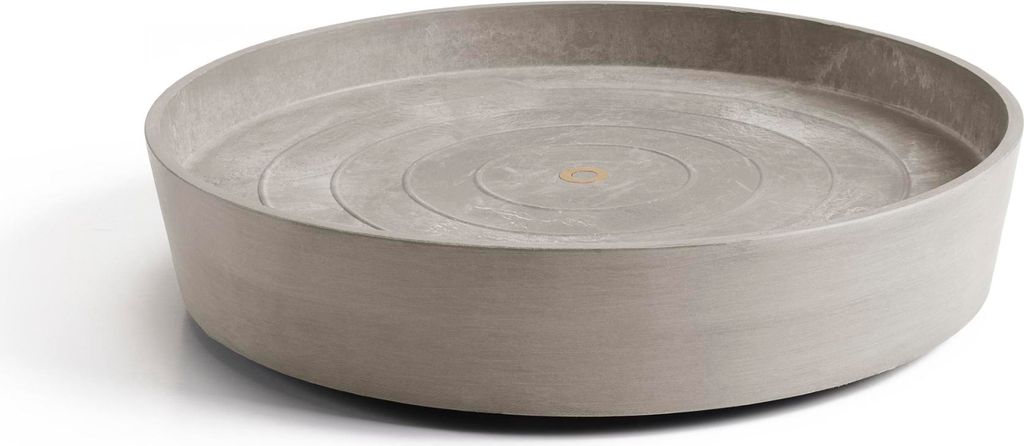 Ecopots Untersetzer mit Rädern 50 für Blumentöpfe - L 41,6 cm x B 41,6 cm x H 9 cm - Innen- und Außenbereich