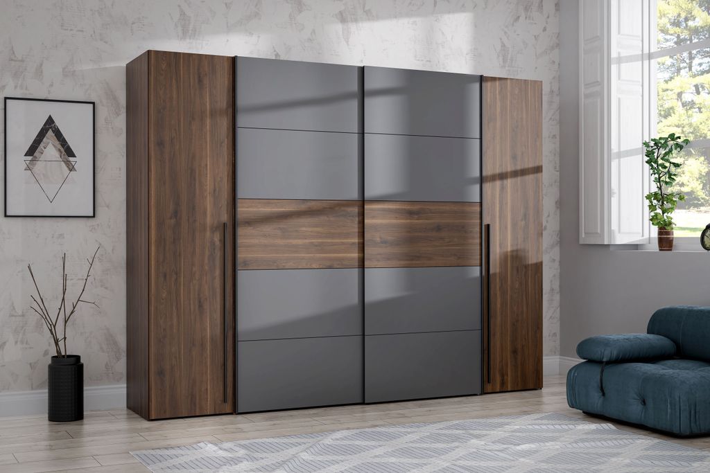 Dreh-/Schwebetürenschrank NARAGO Produktbild 