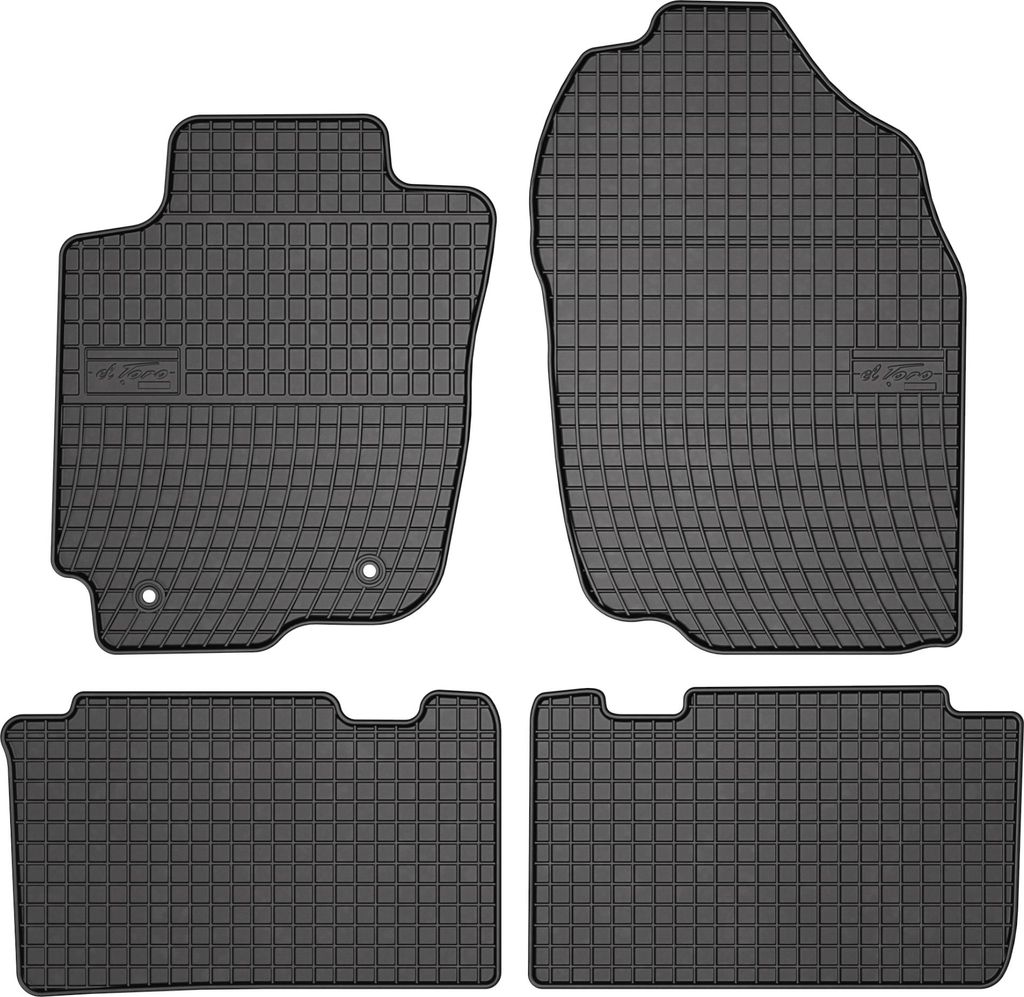 FROGUM Gummimatten Autofussmatten für Toyota RAV4 IV 2013-2019