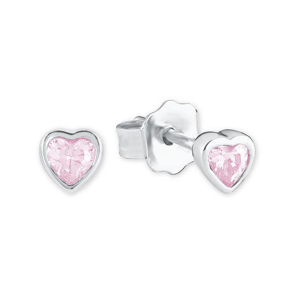 Princesse Lillifee 2021046 Boucles d'oreilles cœur avec une Image du produit 