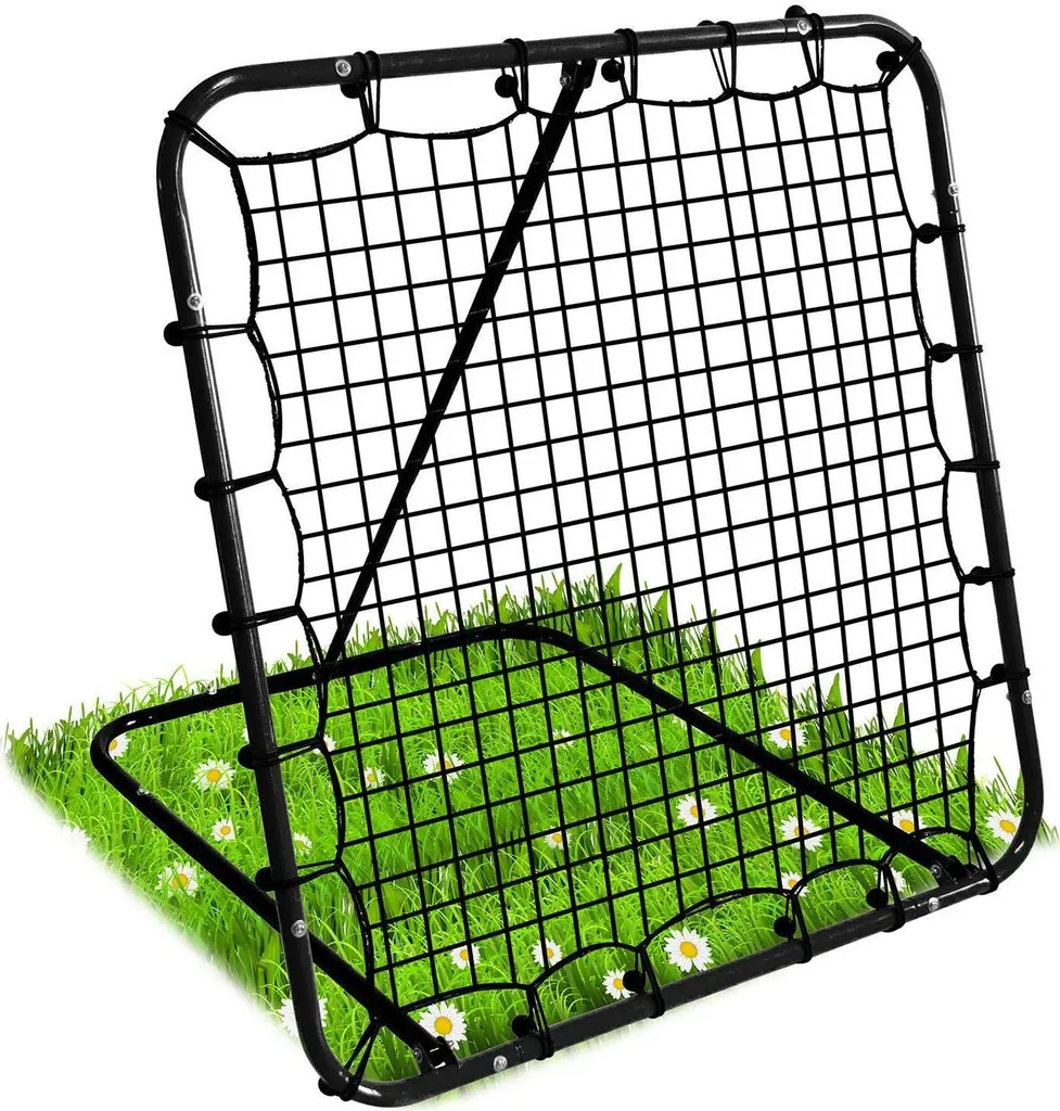 Rebounder de football pour enfants Neo-Sport 120 cm avec filet tendu