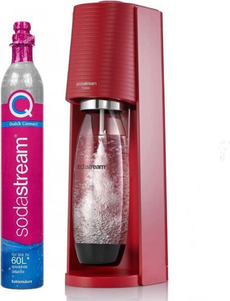 Sodastream Wassersprudler Terra Red Produktbild 