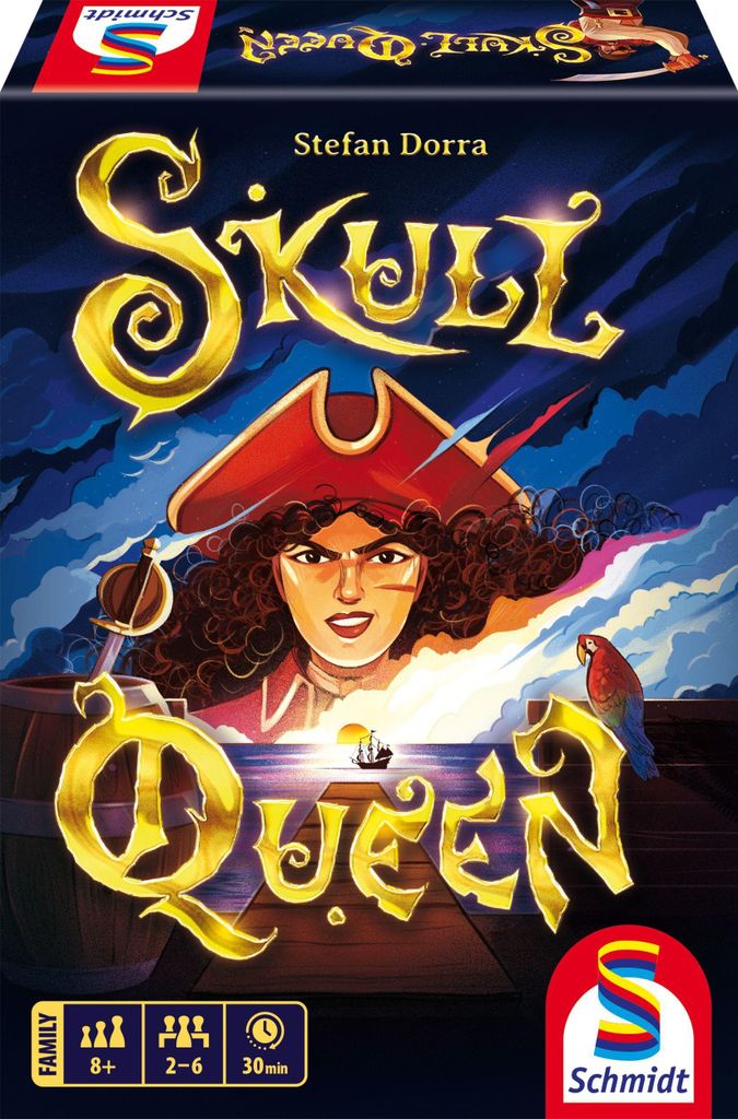 Kartenspiel Skull Queen, Schmidt, Multicolor, 2-6 Spieler, Produktbild 