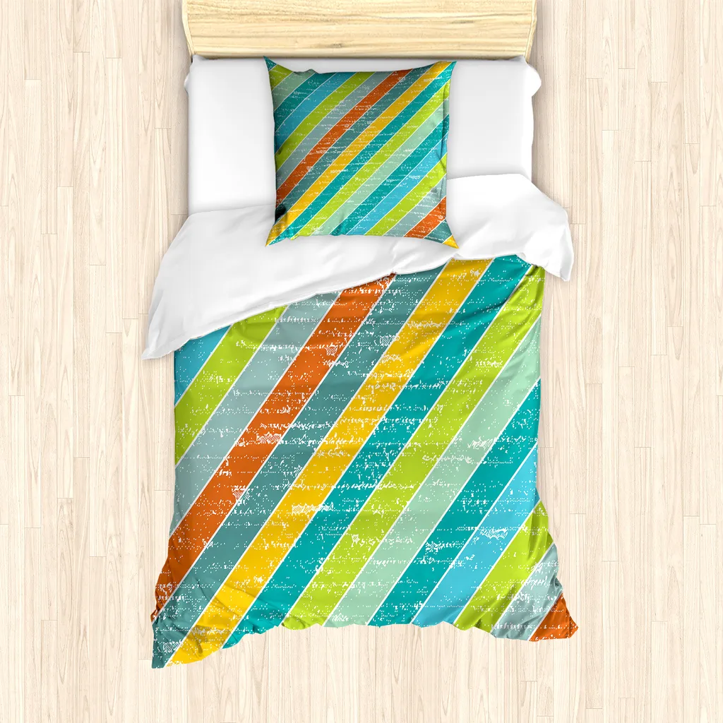 Set Letto Singolo ABAKUHAUS Rainbow 135x200 Antiacaro e Sicuro