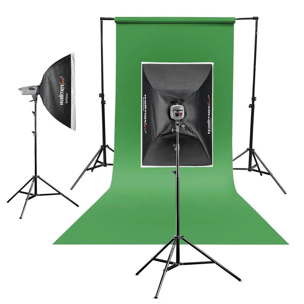 Fond de Studio Photo en Papier Vert 160g/m² Résistant sans Reflets - 11