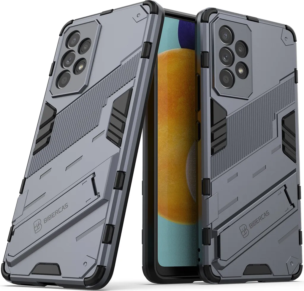 Custodia Samsung A53 5G Antiurto Grigio - Cover Robusta con Stand Online