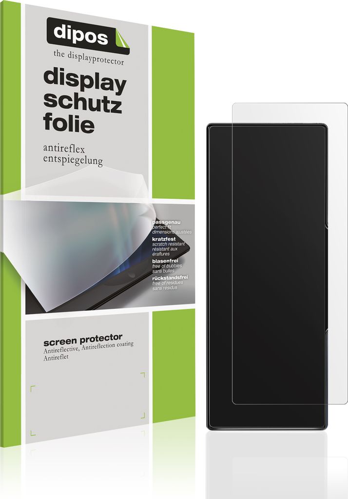 2x Schutzfolie für Alpinetech P1-10 10.26 Zoll Display matt Displayschutzfolie Folie Display Schutz dipos