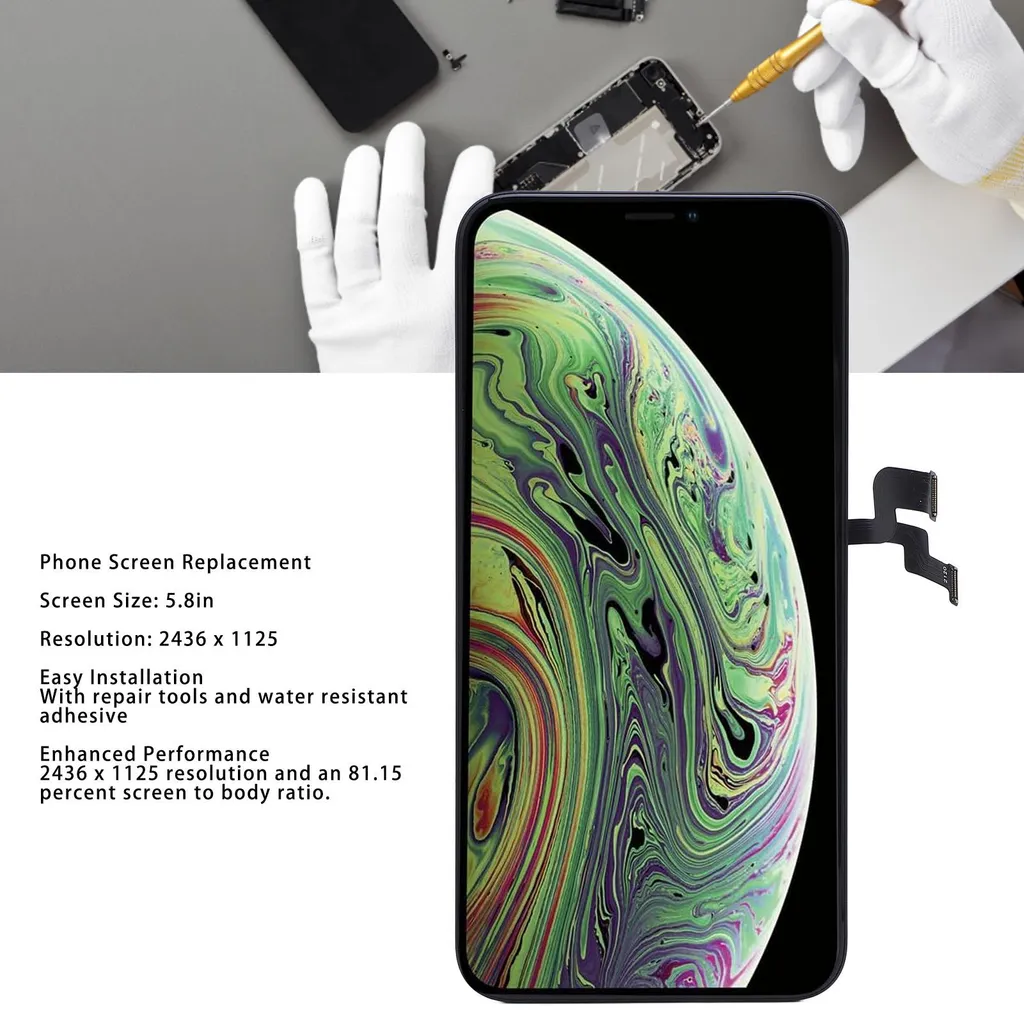 Changer Écran iPhone XS : Kit Complet de Remplacement pour Smartphone