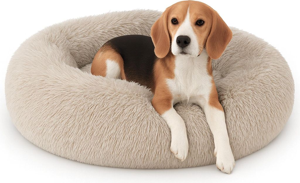 Zvierací vankúš Fluffy Ø70cm Béžová Obrázok produktu 