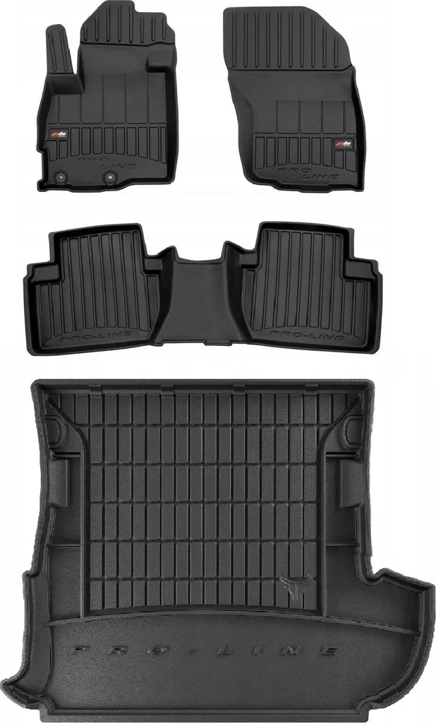 Tappetini 3D Gomma Mitsubishi Outlander II (06-12) Off-Road Ready