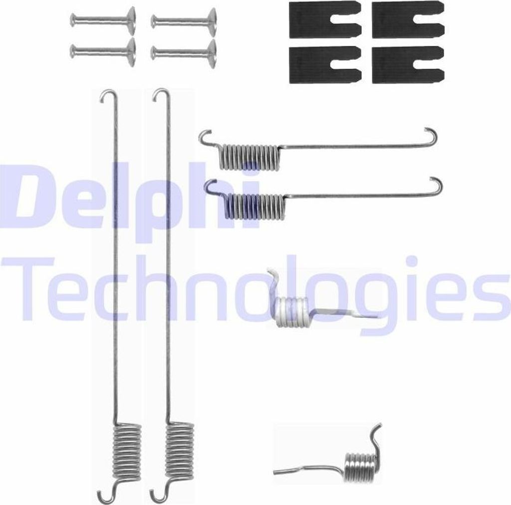 DELPHI Zubehörsatz Bremsbacken Zubehörsatz Bremsbacken LY1323 Hinten für LAND ROVER Freelander SUV (L314)