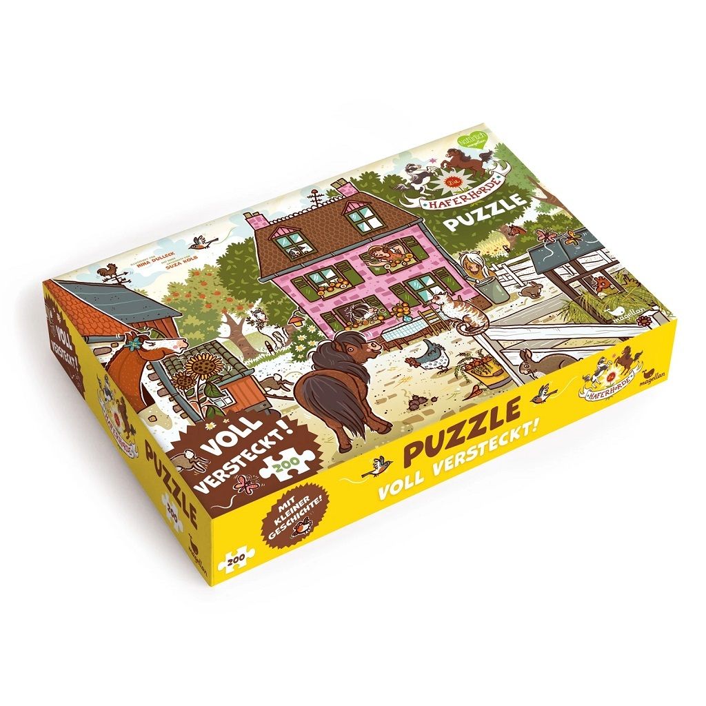 Magellan Puzzle Ovesná parta hledej a najdi 200 dílků Obrázek produktu 