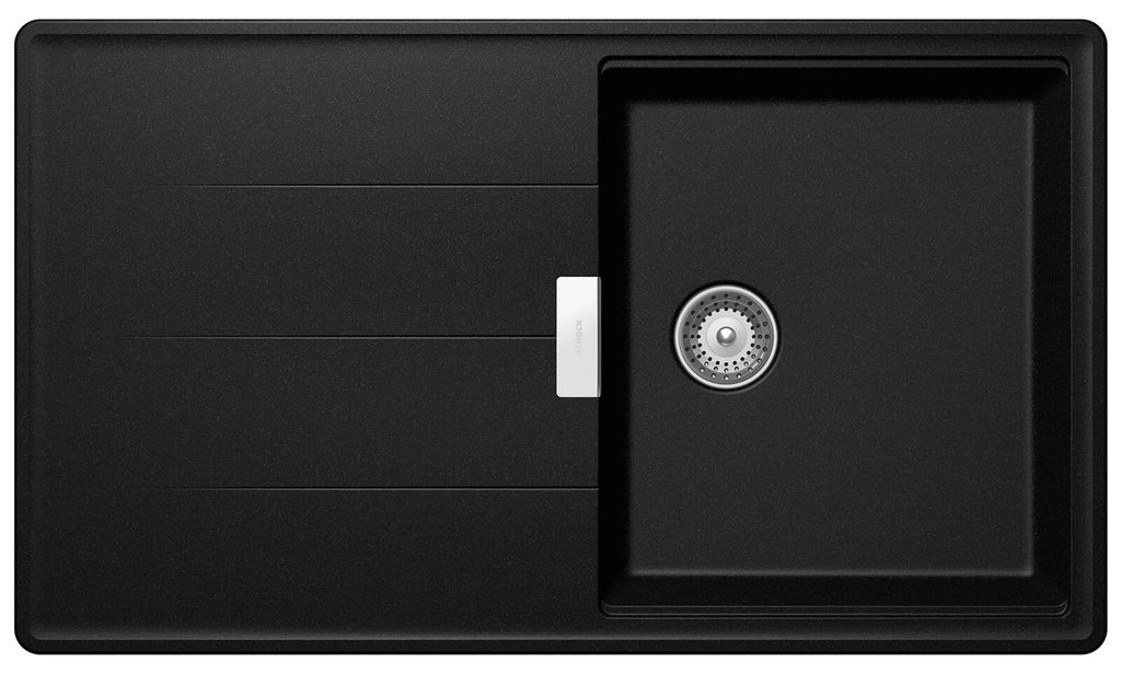 Schock Cristadur Tia D-100 A: Spoelbak met excentrisch Productafbeelding 