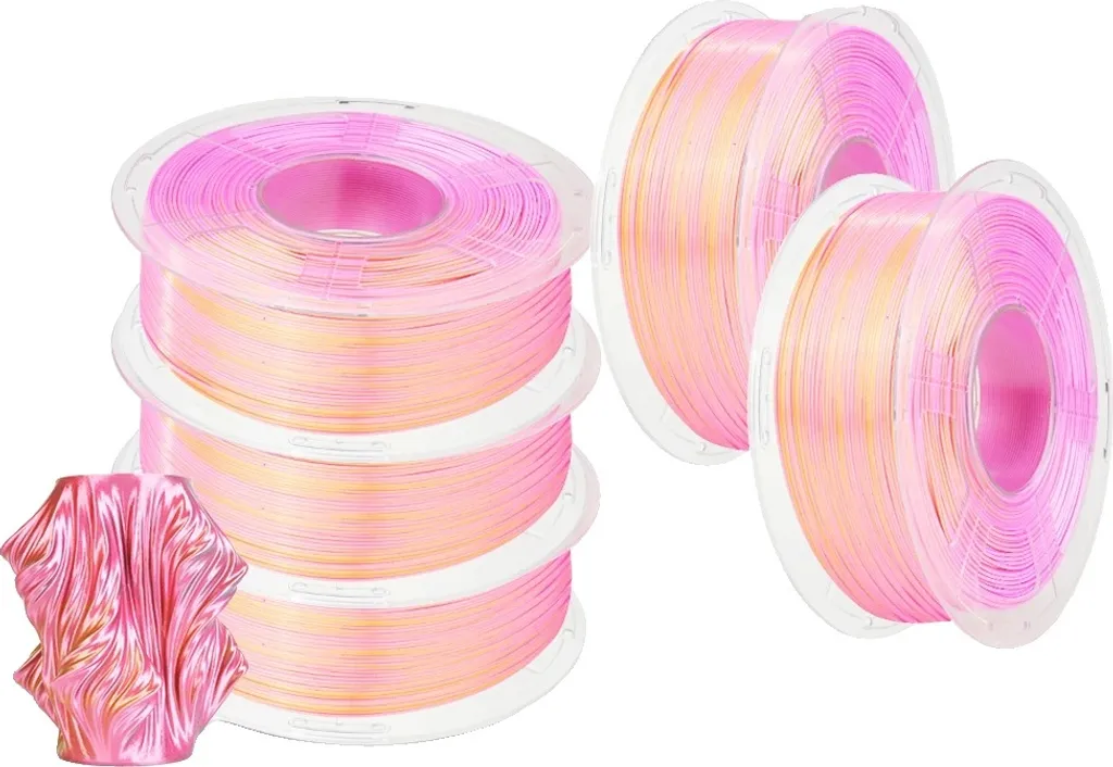 Kit 5 Filamenti JAYO 1.75mm Eco-PLA | Qualità Premium per Stampanti 3D