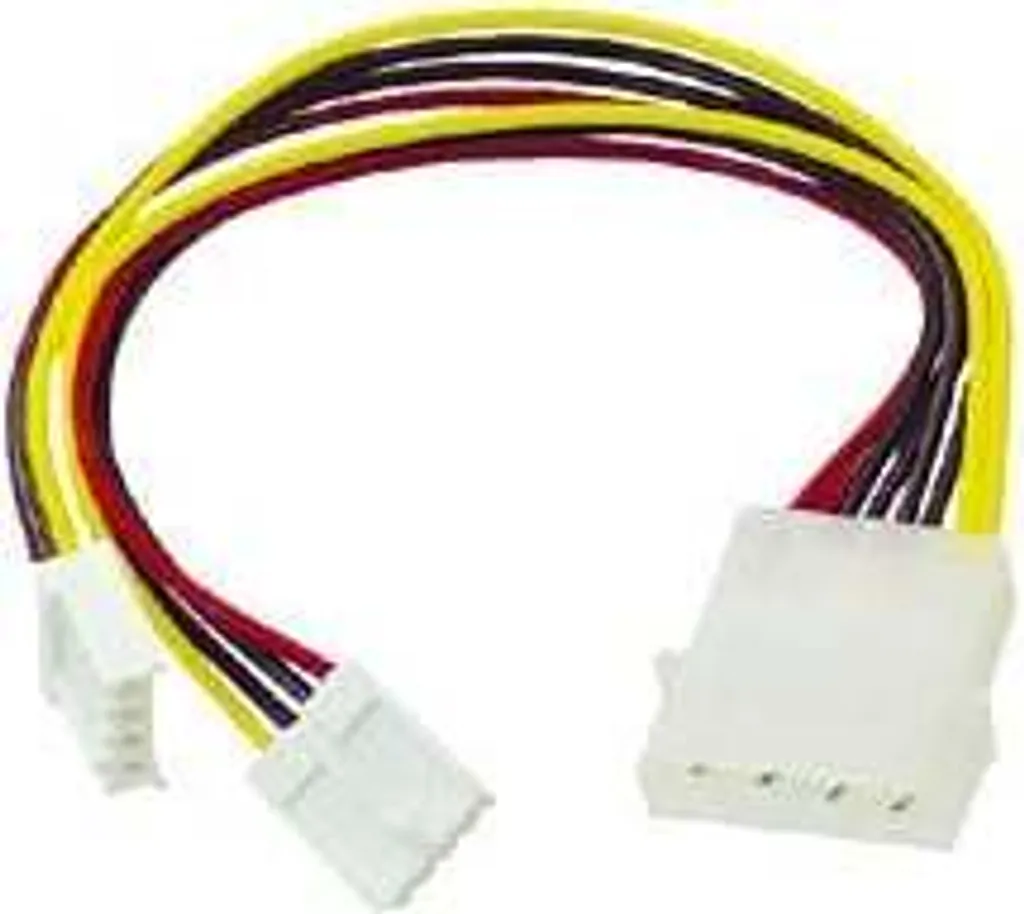 Cavo Alimentazione 5,25" Molex S/CONN - Ideale per PC Vintage e Modding