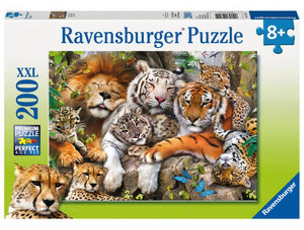 200 Teile Ravensburger Kinder Puzzle XXL Schmusende Produktbild 