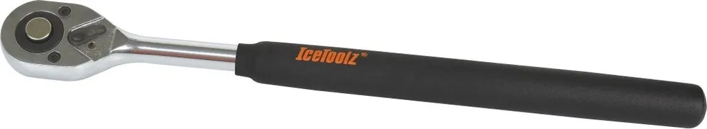Icetoolz 53R4 1/2"x370 mm Chiave a Cricchetto Argento | Officina Elite