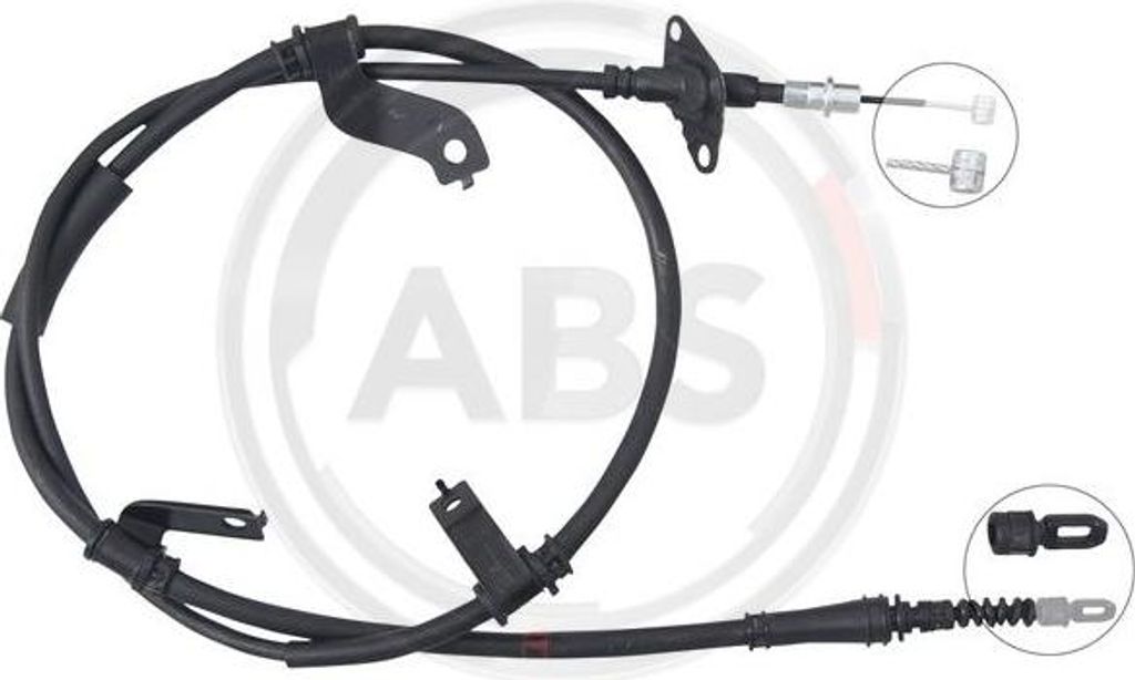 A.B.S. K17526 Seilzug, Handbremse OE 597703L000 kompatibel mit Grandeur