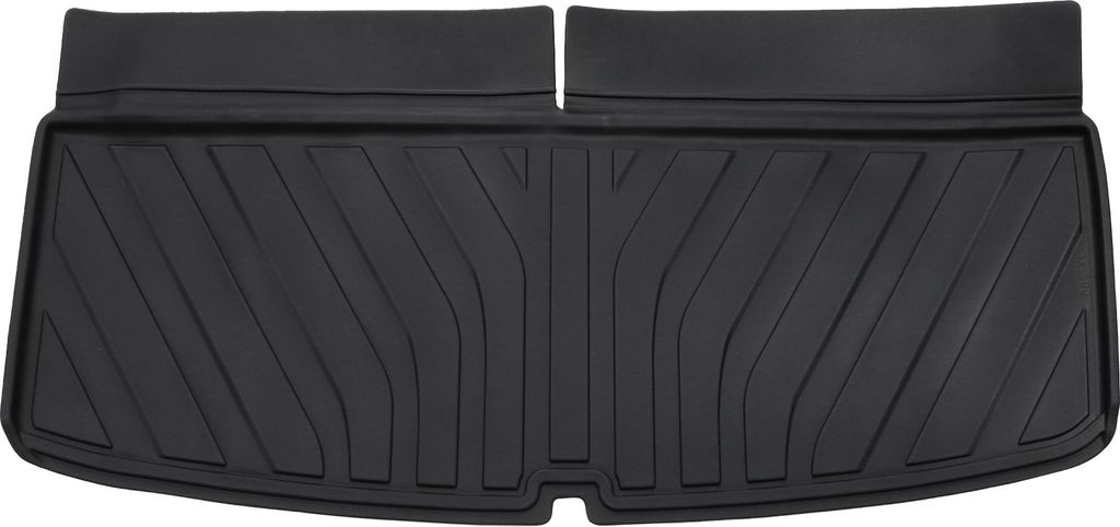 Cargo Liner Kofferraummatte Kofferraum Gepäck Kofferraumwanne Matte für GMC Acadia 2017-2024 Schwarz TPE 1 Stück Flache Oberfläche Diagonale St...