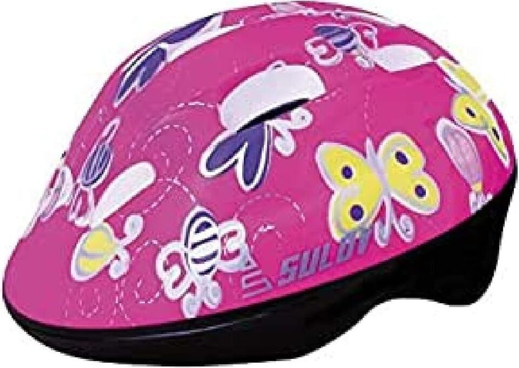 SULOV Kinder Junior Fahrradhelm, Dunkelrosa, M