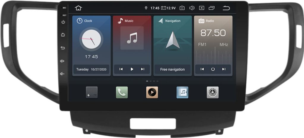 Für Honda Accord 8  9"Touchscreen Android Autoradio  Produktbild 