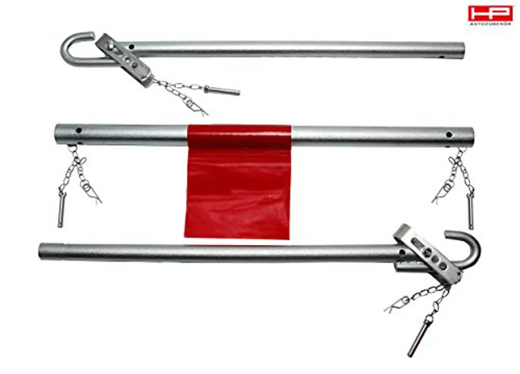 Barra di traino STA/metallo L1,8xL65xH53mm G.4,26kg argento