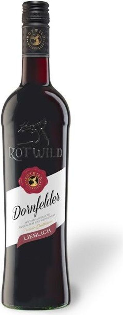 Rotwild Rotwein Dornfelder Lieblich Deutschland 1 x 0,75 L Produktbild 5