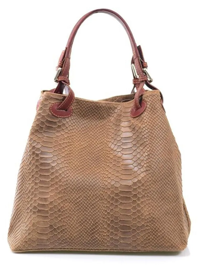 Sac à main Ingrid 29 cm rigide avec compartiments et finitions luxe