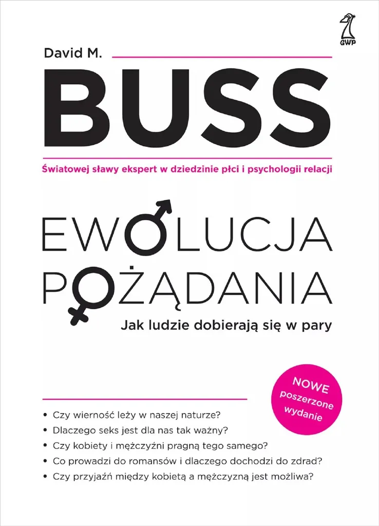 Édition polonaise L'évolution du désir par David M. Buss format broché luxe